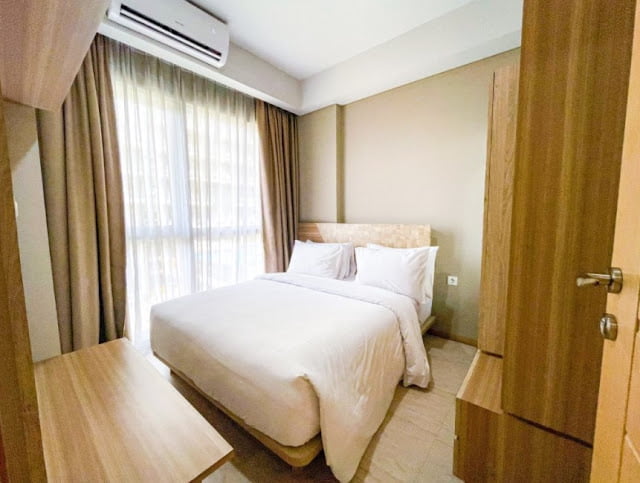 simple 3×3 hotel room design