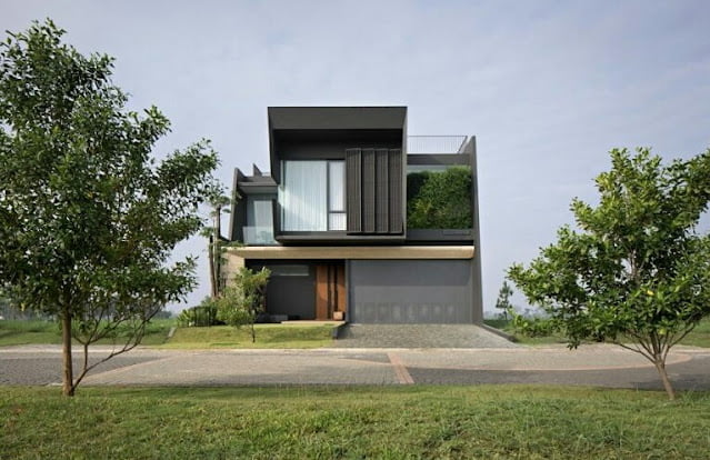 Modern Minimalist 2-Story House