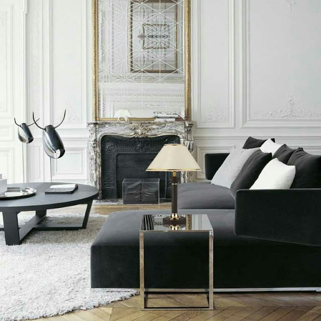 living room decorating ideas with black leather furniture