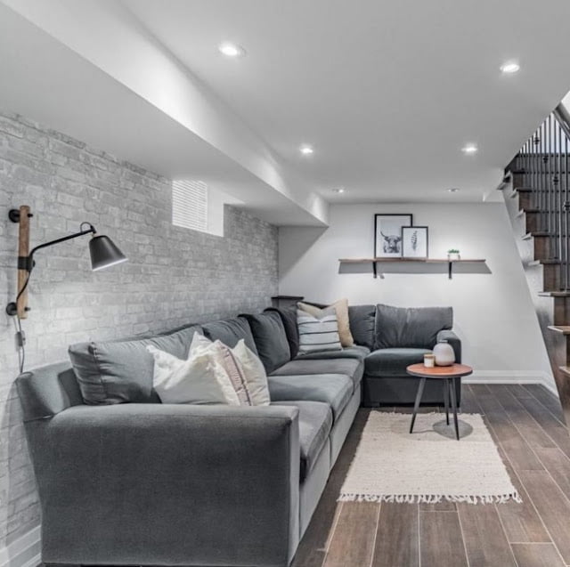 basement wall decorating ideas