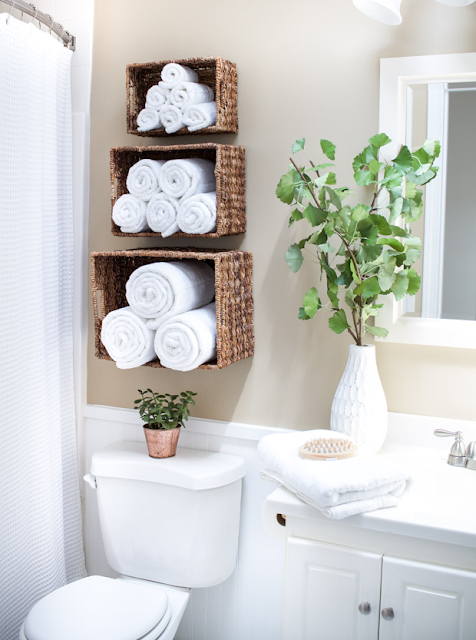 bathroom towel decorating ideas