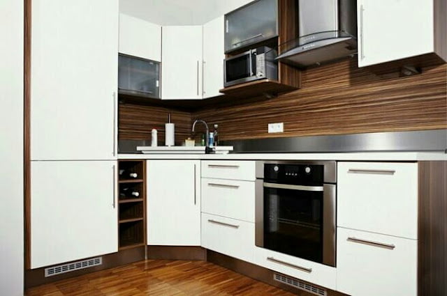 Interior design of a small kitchen Interior design of a small kitchen