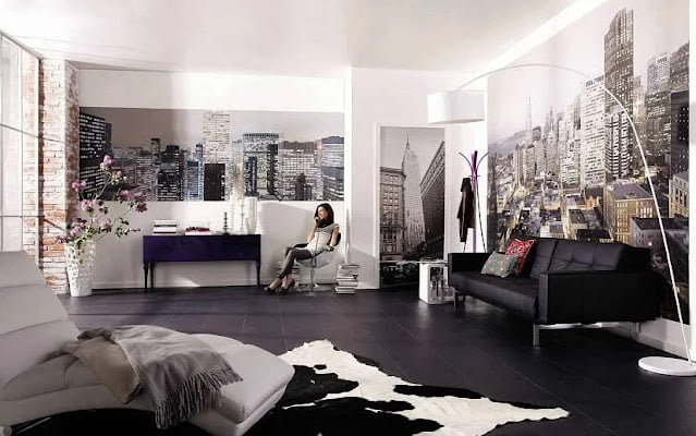 wall colors for black furniture