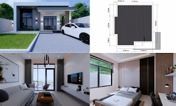 7m x 11m 3 Bedroom House Design Ideas that You Might Like