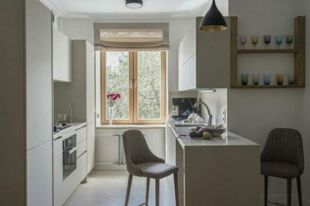Interior design of a small kitchen Interior design of a small kitchen