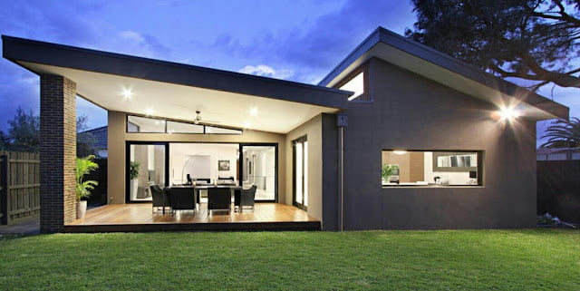 Single Storey Contemporary House Designs