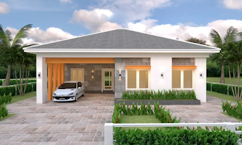 12x11 Meter 3 Bedroom House Design