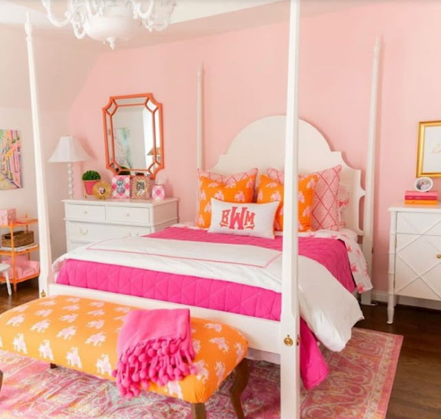 pink bedroom design ideas pictures