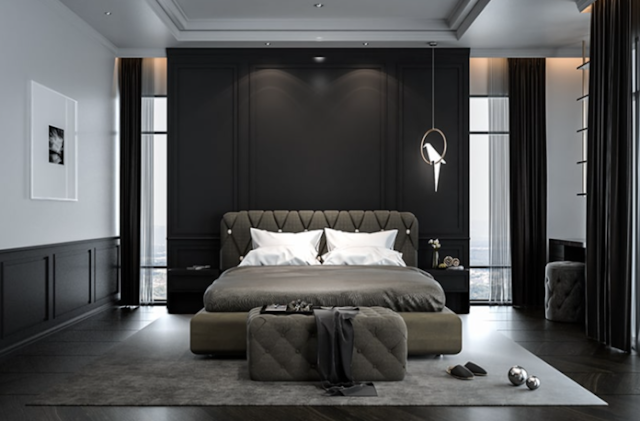 warna bilik tidur yang sejuk