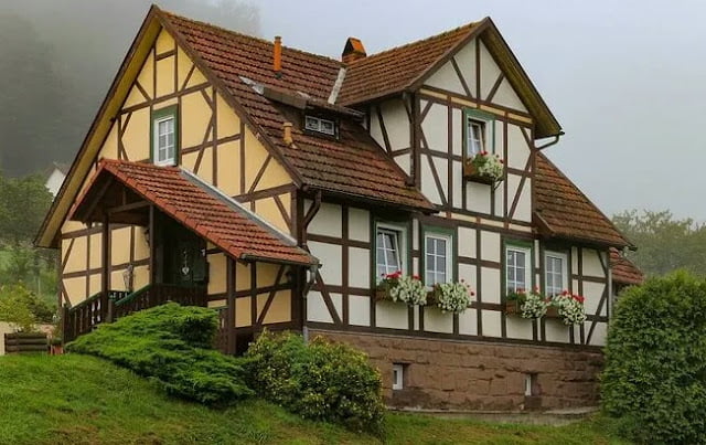 Fachwerk Style house