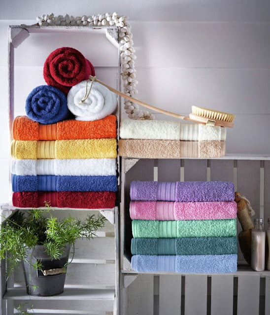 bathroom towel decorating ideas