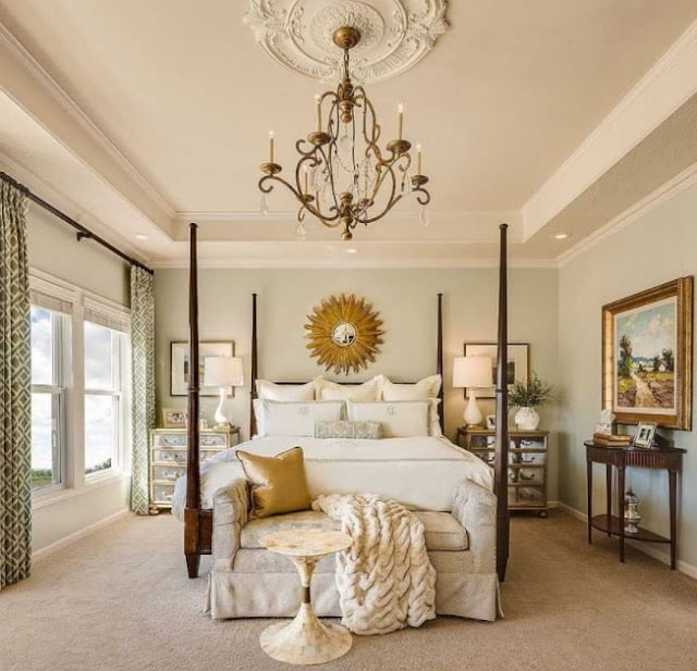 bedroom chandelier ideas