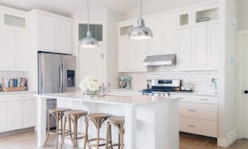 39 Pictures of Kitchen Backsplash With White Cabinets