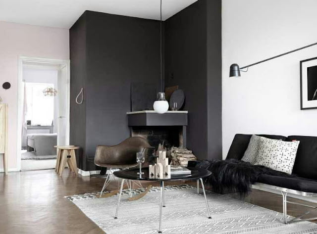 living room decorating ideas with black leather furniture