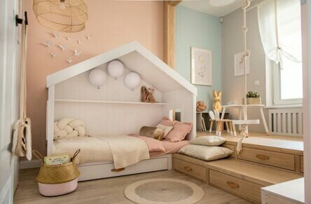 Wallpaper for girl bedrooms designs