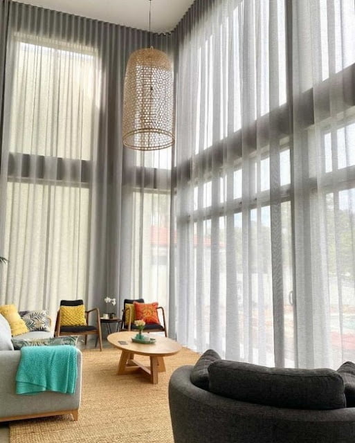luxury & beautiful living room curtains design ideas