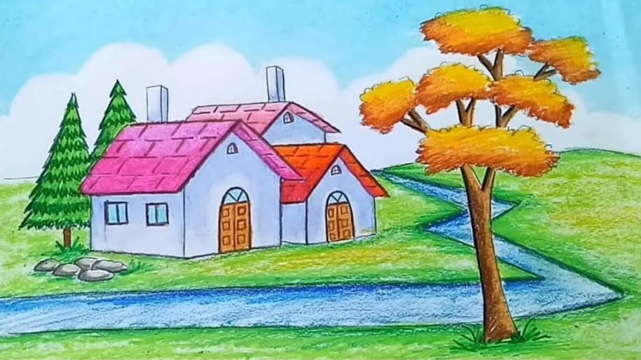 examples of easy to imitate rural landscape images