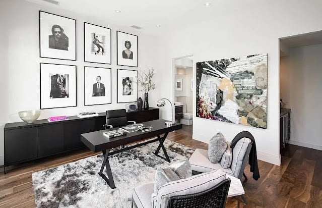 wall colors for black furniture