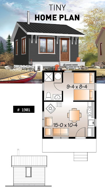 tiny house plans single level tiny house plans single level