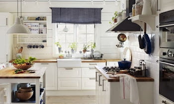 Curtain, Sweet Design For Your Home Kitchen Area