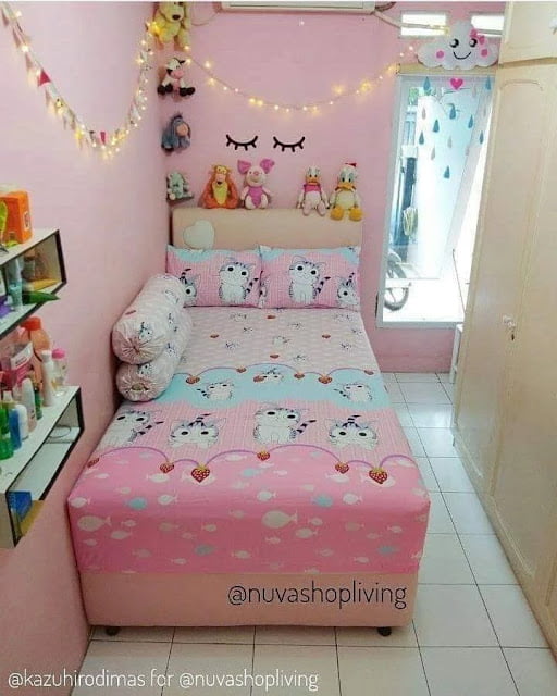 deco bilik tidur perempuan