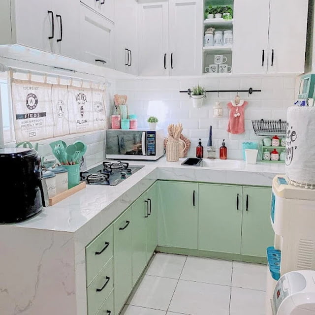 limited space small l shaped kitchen design