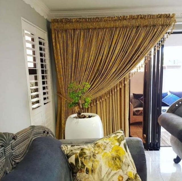 luxury & beautiful living room curtains design ideas