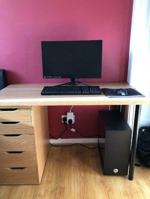 beautiful minimalist gaming computer desk ideas