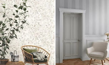 7 Wallpaper Motifs For A Narrow Living Room That Can Make Your Home Feel More Spacious