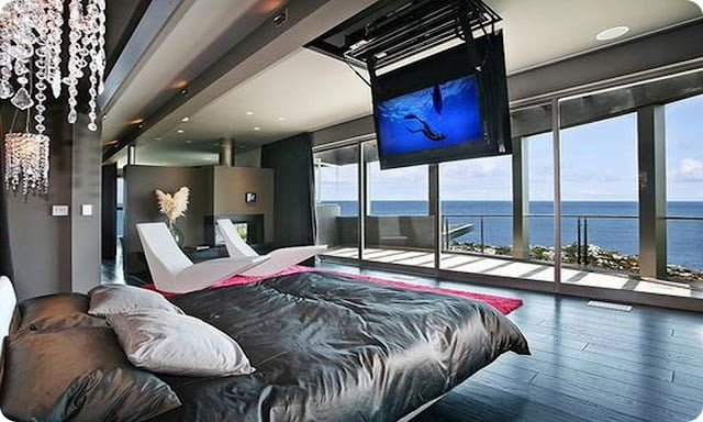 mounted tv ideas bedroom