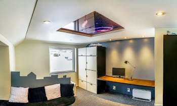 Unique Modern Small Bedroom Ceiling Design