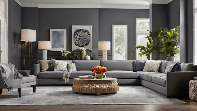 living room decor ideas grey couch