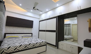 11 Pictures of Low Budget Bedroom 2 BHK Flat Interior Design