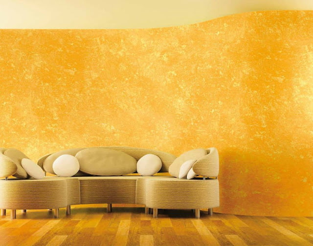 gold wall paint colors