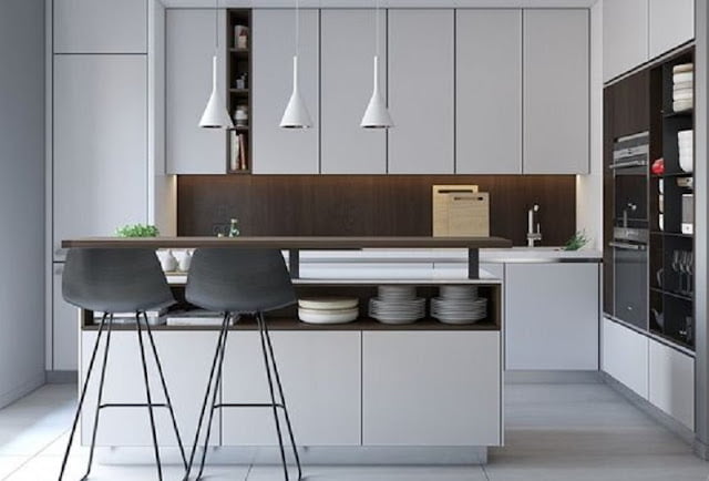 modern minimalist kitchen interior design