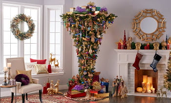 How can I decorate my home for Christmas easy?