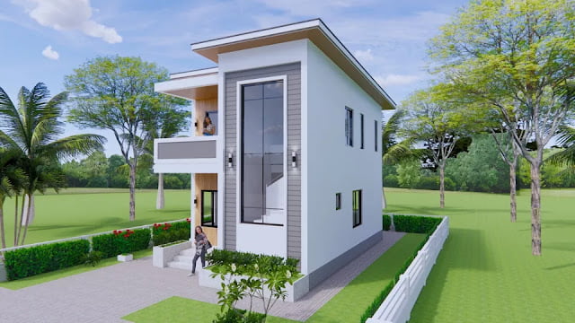 gambar rumah kecil 2 lantai 6x9 meter 2 kamar tidur 2 kamar mandi