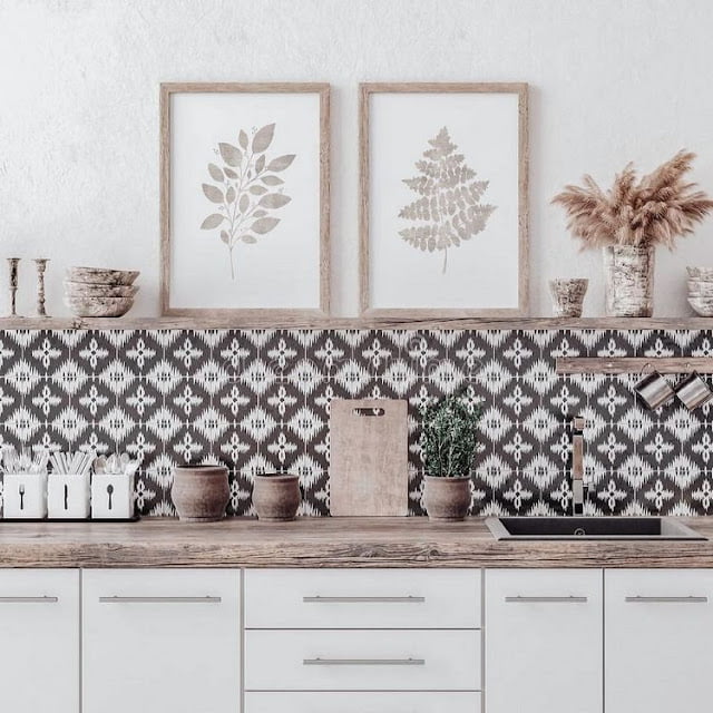 inexpensive kitchen wall decorating ideas
