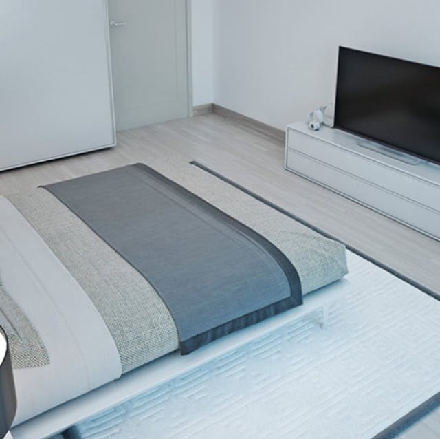 simple and cheap 3x4 hotel room design
