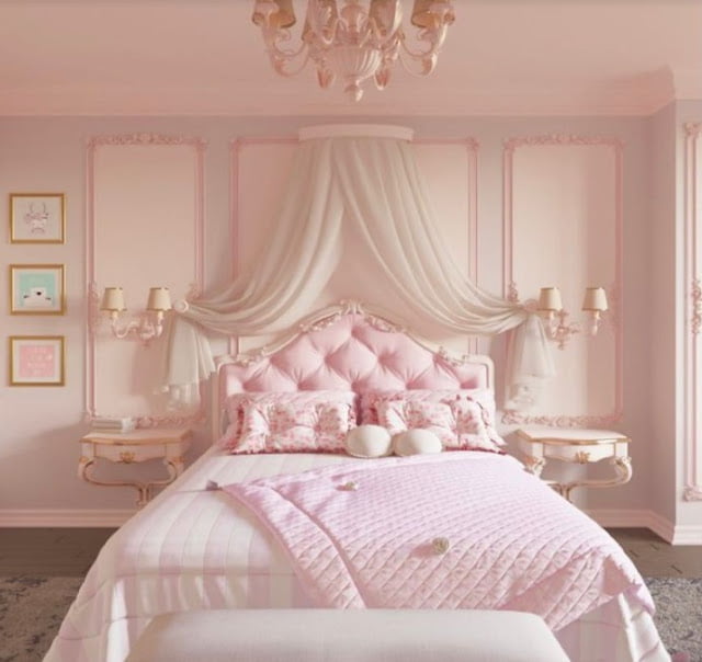 pink bedroom design ideas pictures
