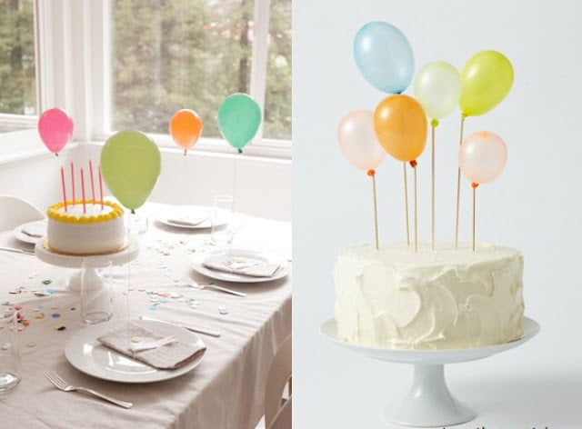 balloon decoration ideas for birthday party at home