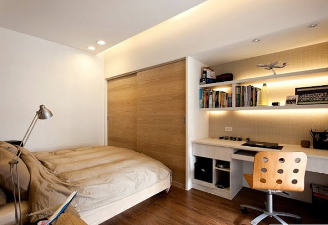 bedroom ideas with study table