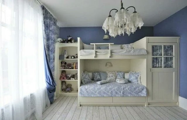 Provence style curtains for a children's room Provence style curtains for a children's room