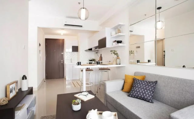 Interior decoration of living room