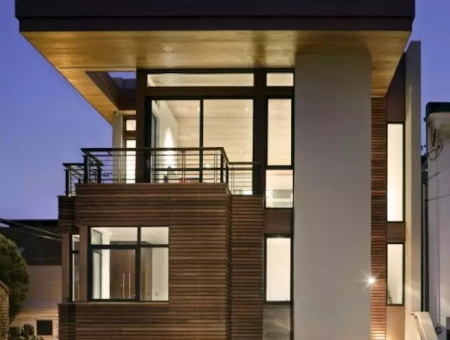 simple 2nd floor house front design