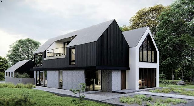 Modern Scandinavian House Floor Plans