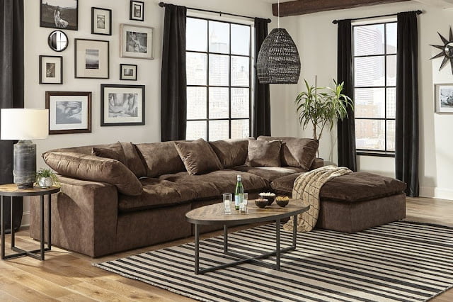 brown living room design ideas pictures