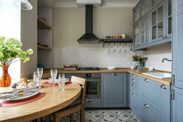 Interior design of a small kitchen Interior design of a small kitchen