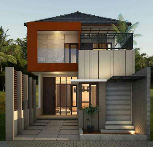 Simple Minimalist 2-Story House