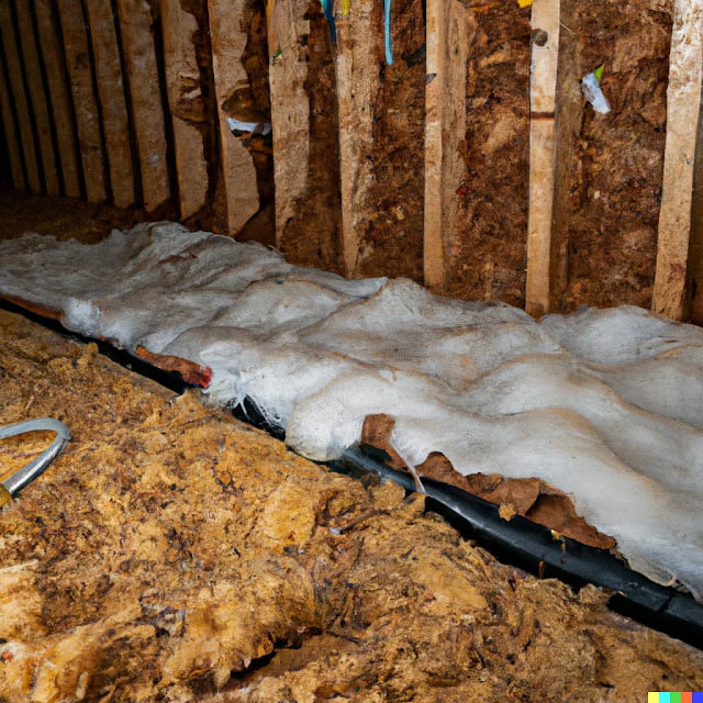 best insulation for crawl space with dirt floor